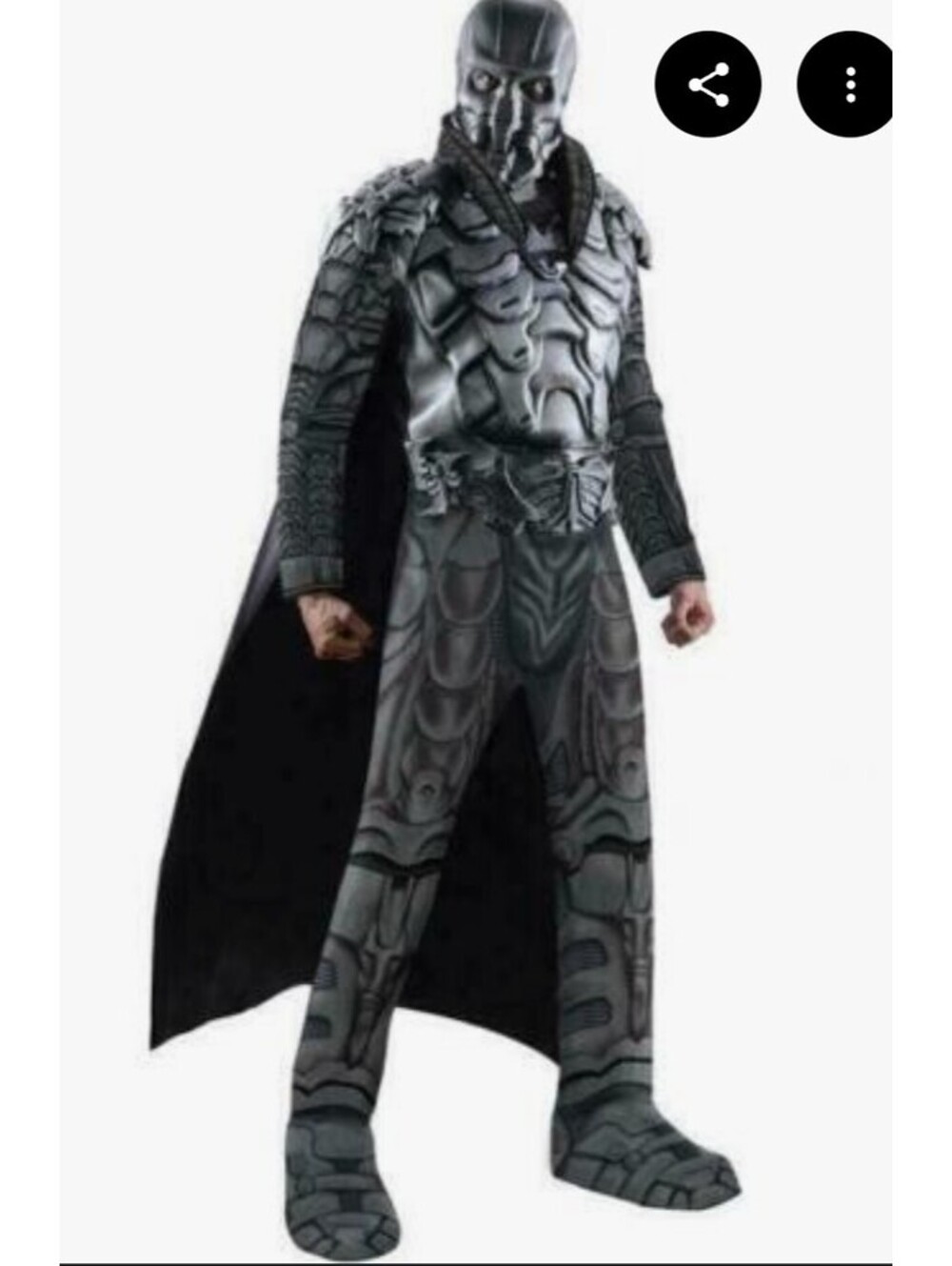 "Man of Steel" Deluxe Muscle Chest General Zod Costume